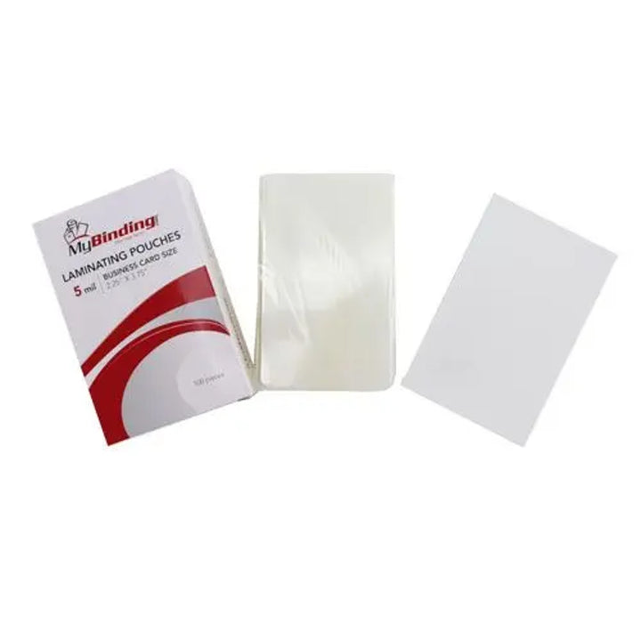 Business Card 2-1/4" x 3-3/4" Laminating Pouches 100pk