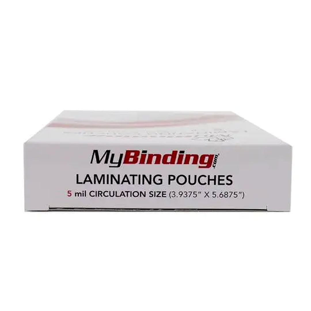 Circulation 3-15/16" x 5-11/16" Pouches - 100pk