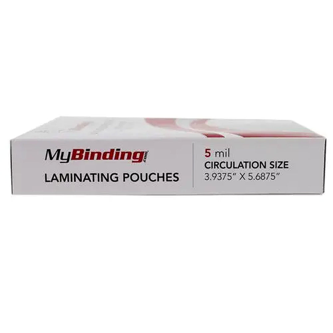 Circulation 3-15/16" x 5-11/16" Pouches - 100pk