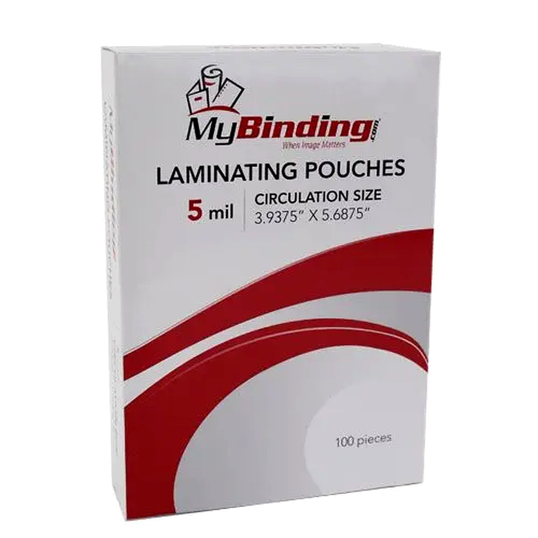 Circulation 3-15/16" x 5-11/16" Pouches - 100pk