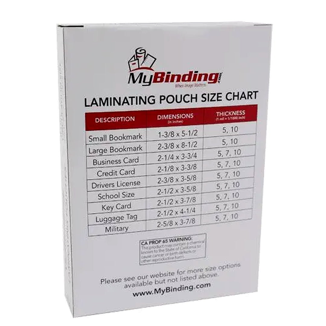 Circulation 3-15/16" x 5-11/16" Pouches - 100pk