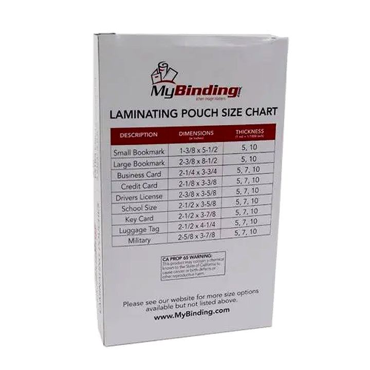 Extra Circulation 3-15/16" x 6-7/8" Pouches - 100pk