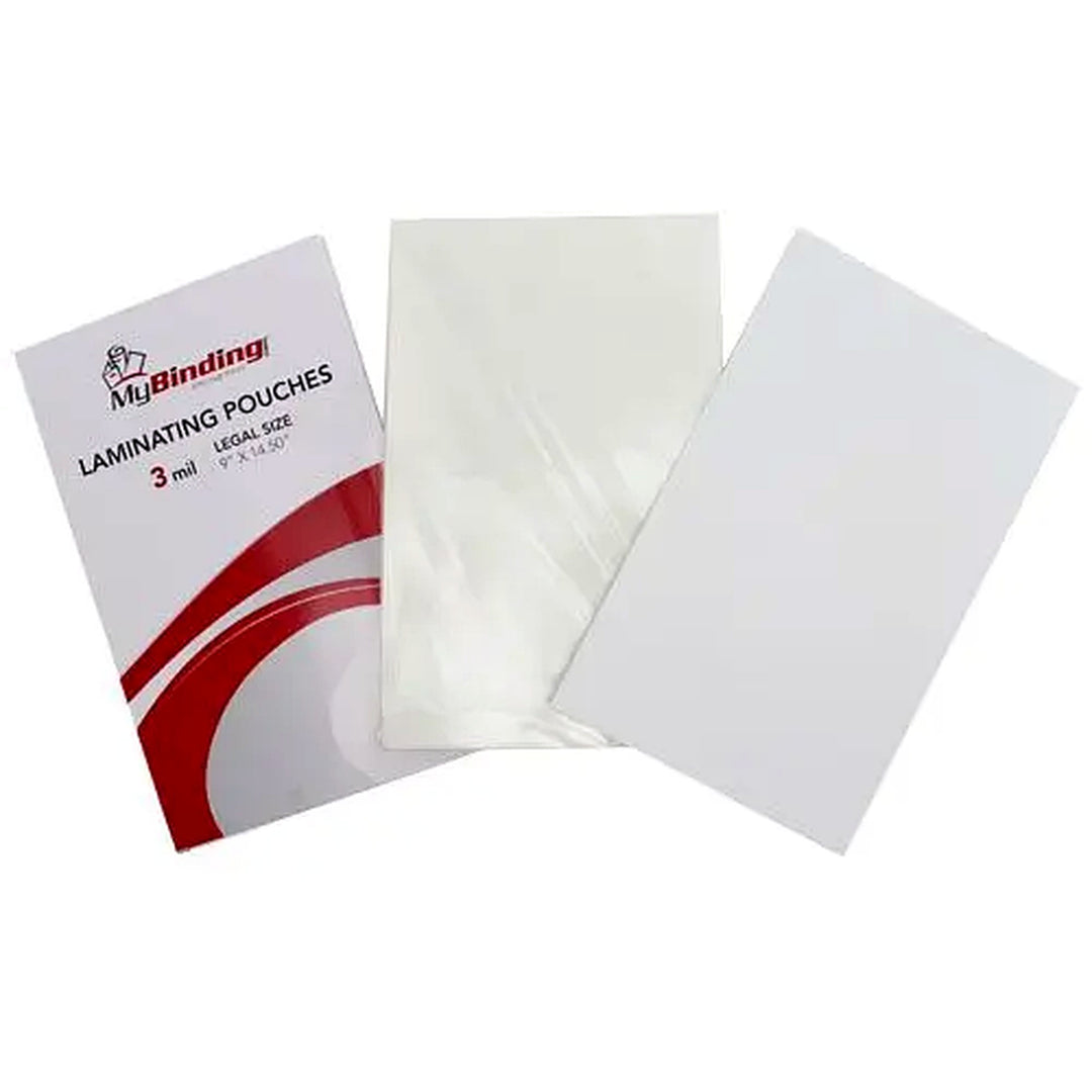 Legal Size 9" x 14-1/2" Laminating Pouches - 100pk