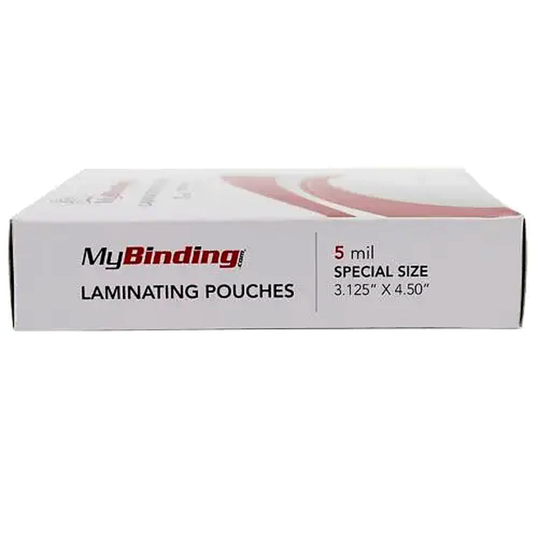 Special 3-1/8" x 4-1/2" Laminating Pouches - 100pk