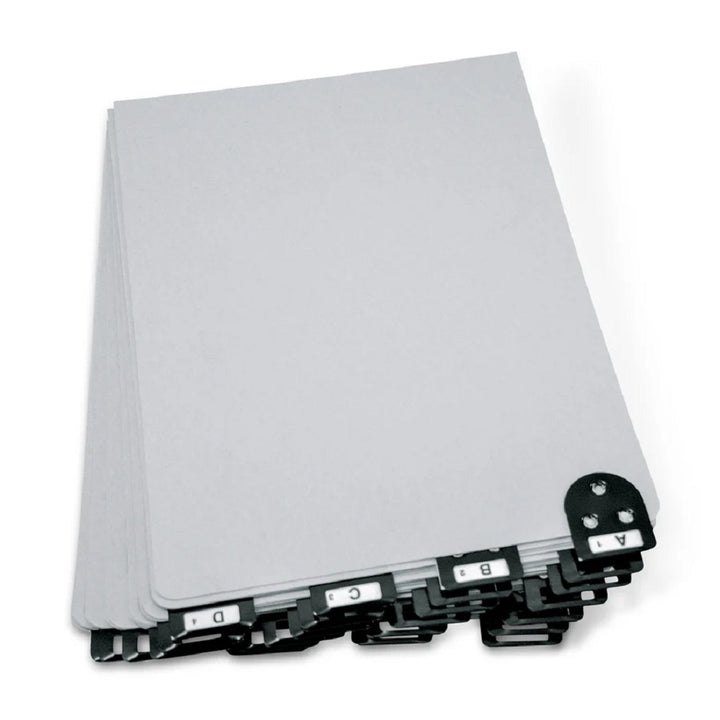 Martin Yale 14254 Posting Tray Index Set, 25 Press-Board Dividers for 6" x 9" Sheets