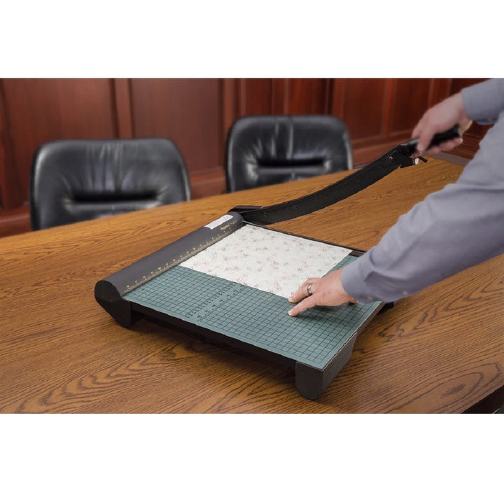 Premier Heavy Duty 12" Wood Paper Trimmer - W12