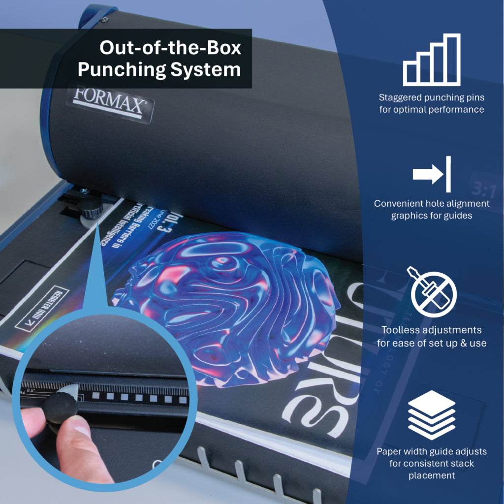 Formax ReadyWire3B 3:1 Pitch Manual Wire Binding Machine