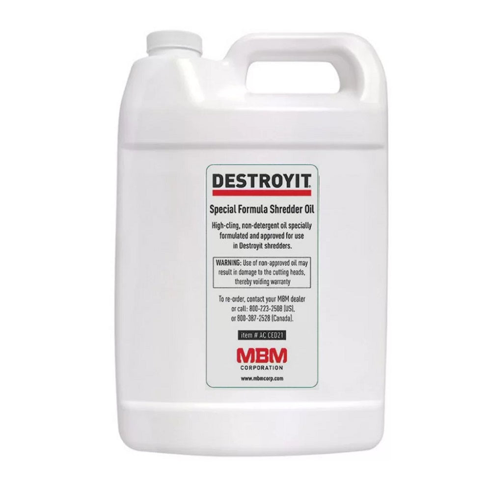MBM DestroyIt Shredder Oil - 1 Gallon Bottle (4pk)