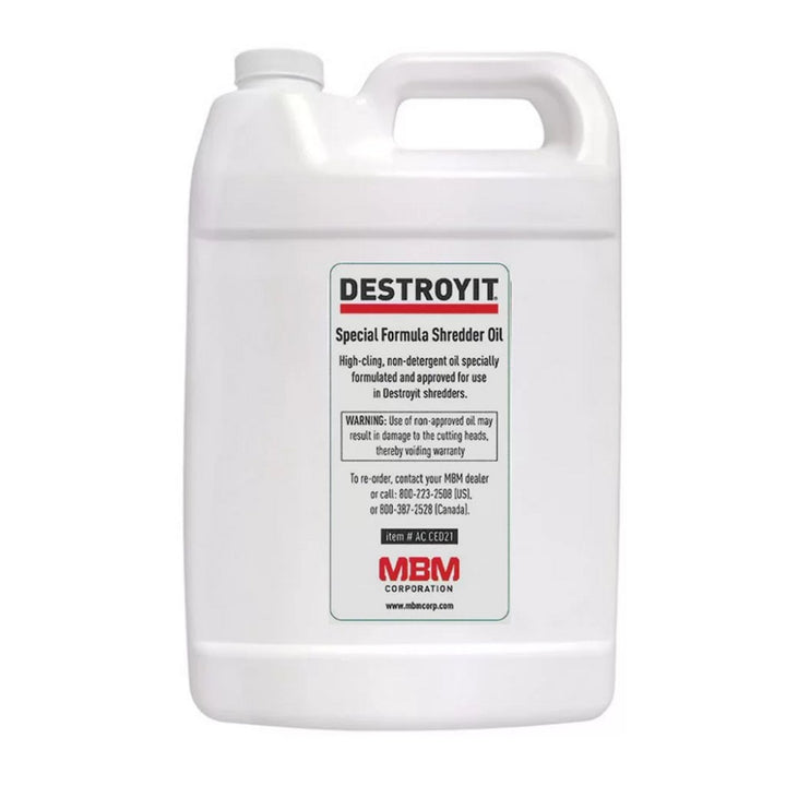 MBM DestroyIt Shredder Oil - 1 Gallon Bottle (4pk)