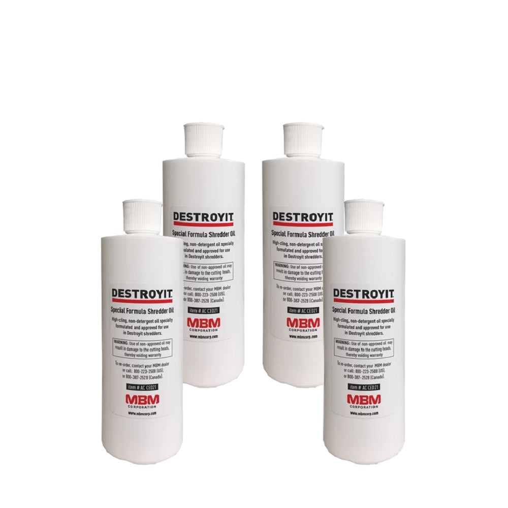 MBM DestroyIt Shredder Oil - 1 Pint Bottle