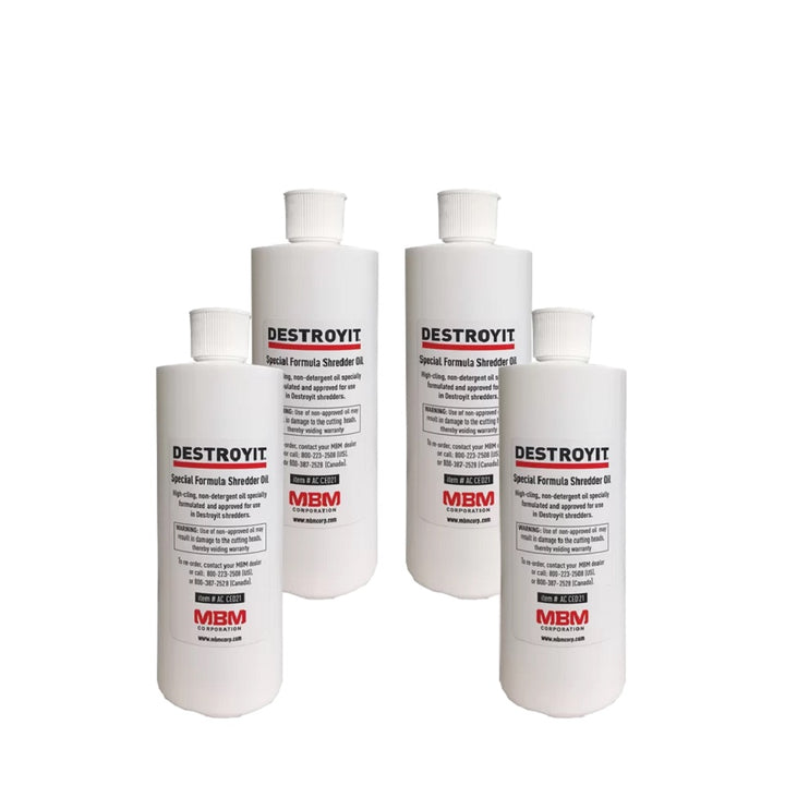 MBM DestroyIt Shredder Oil - 1 Pint Bottle