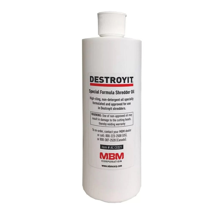 MBM DestroyIt Shredder Oil - 1 Pint Bottle (4pk)