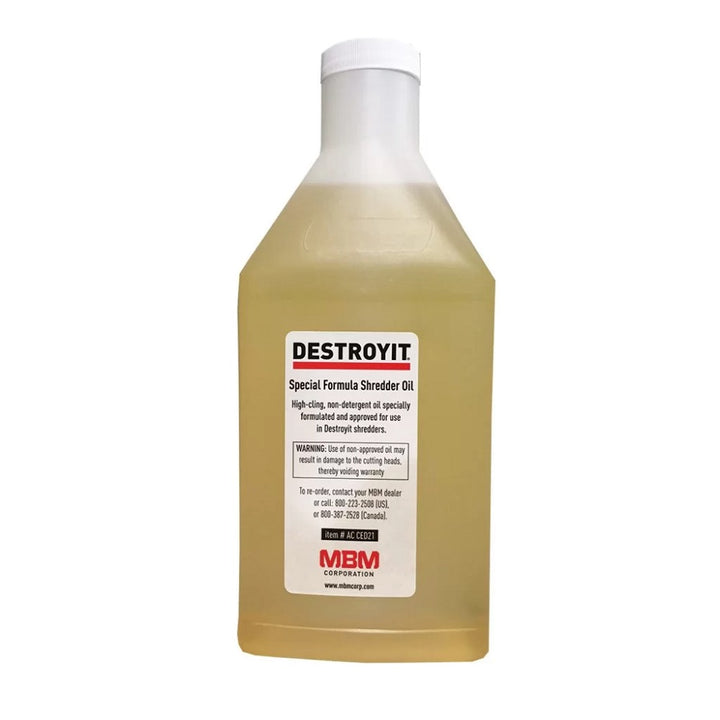 MBM DestroyIt Shredder Oil - 1 Quart Bottle (6pk)