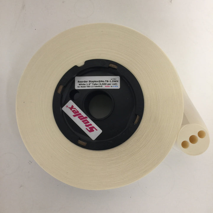 1.5" Translucent Wafer Seals For TBS-1.5 Tabber (2500/roll)