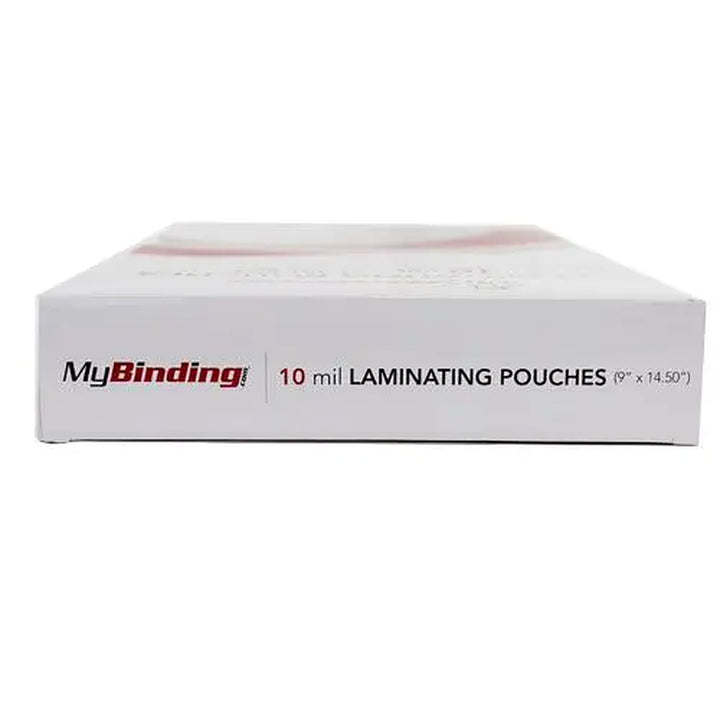 10MIL Legal Size 9" x 14-1/2" Laminating Pouches - 50BX