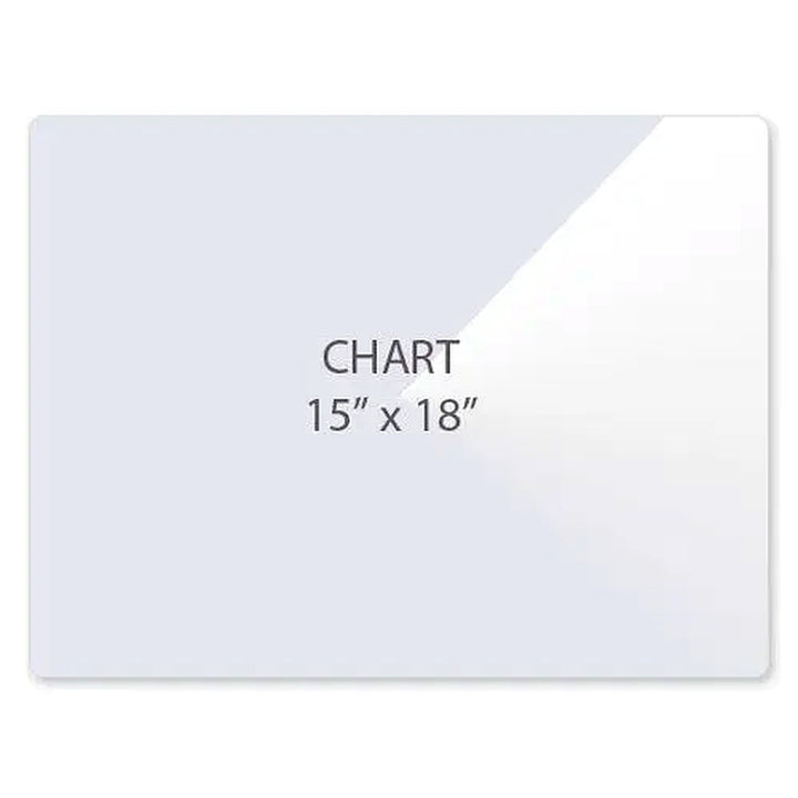 3MIL Chart Size 15" x 18" Laminating Pouches - 100pk