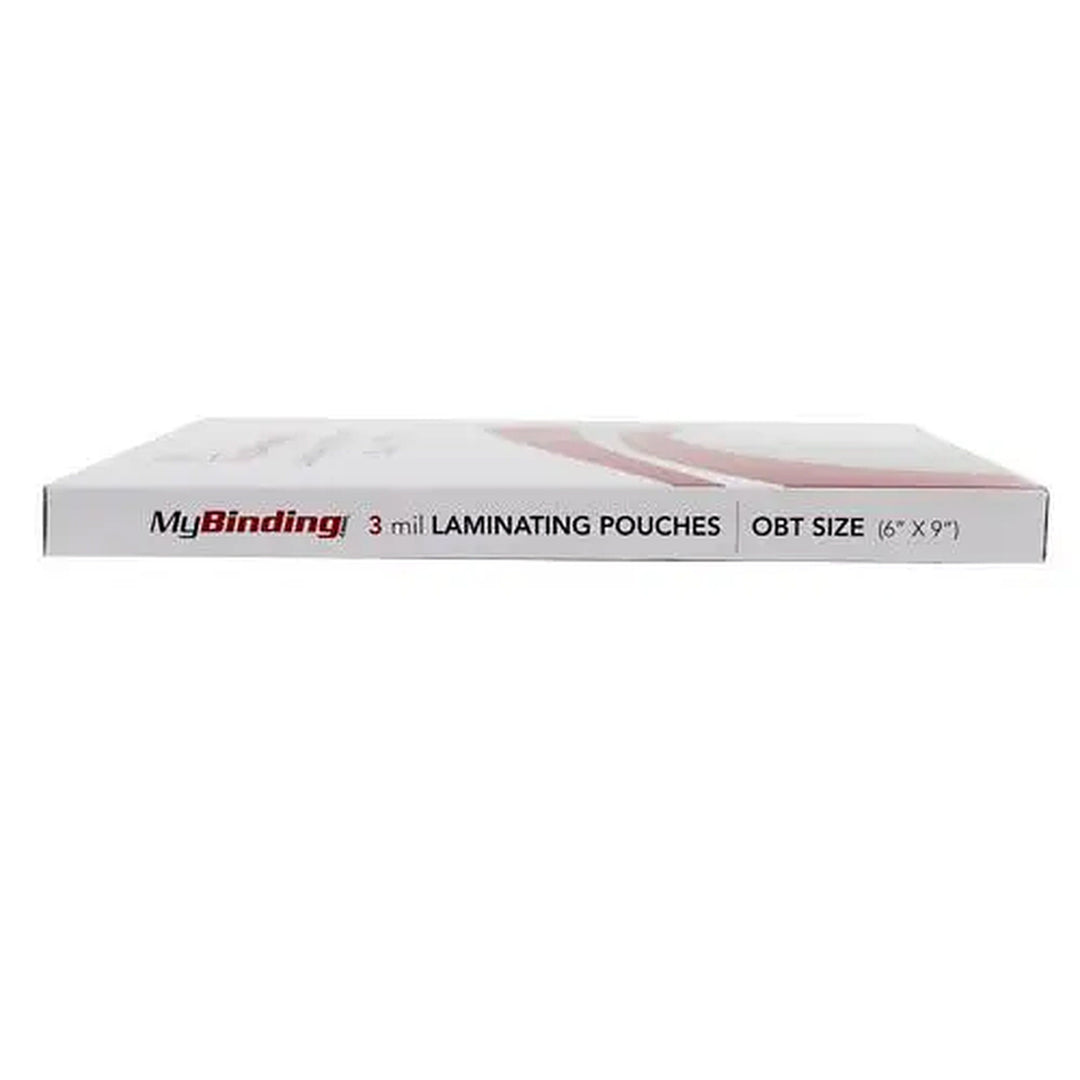 3MIL OBT 6" x 9" Laminating Pouches - 100pk