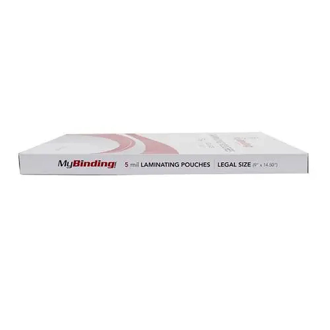 5MIL Legal Size 9" x 14-1/2" Laminating Pouches - 100pk