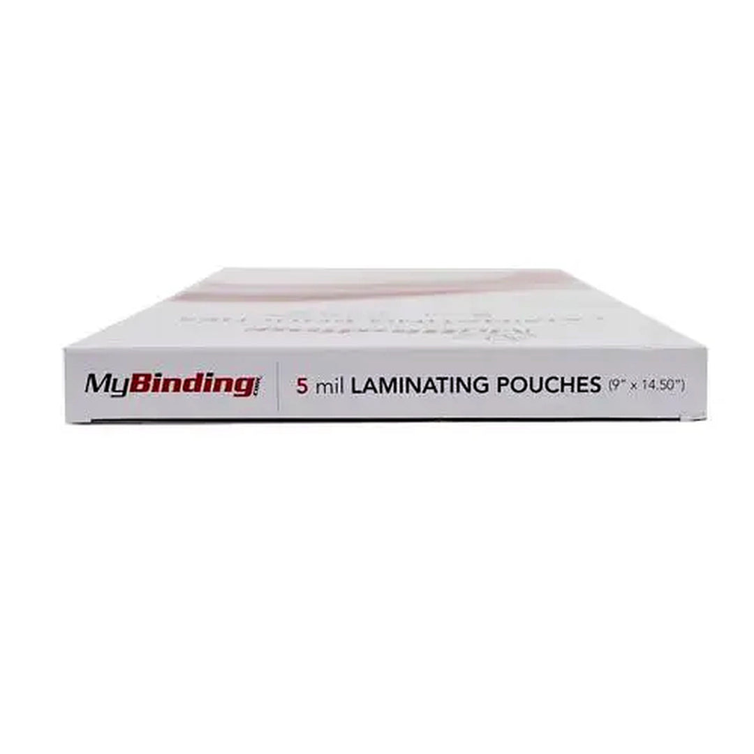 5MIL Legal Size 9" x 14-1/2" Laminating Pouches - 100pk