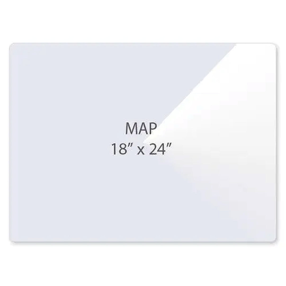5MIL Map Size 18" x 24" Laminating Pouches - 100pk