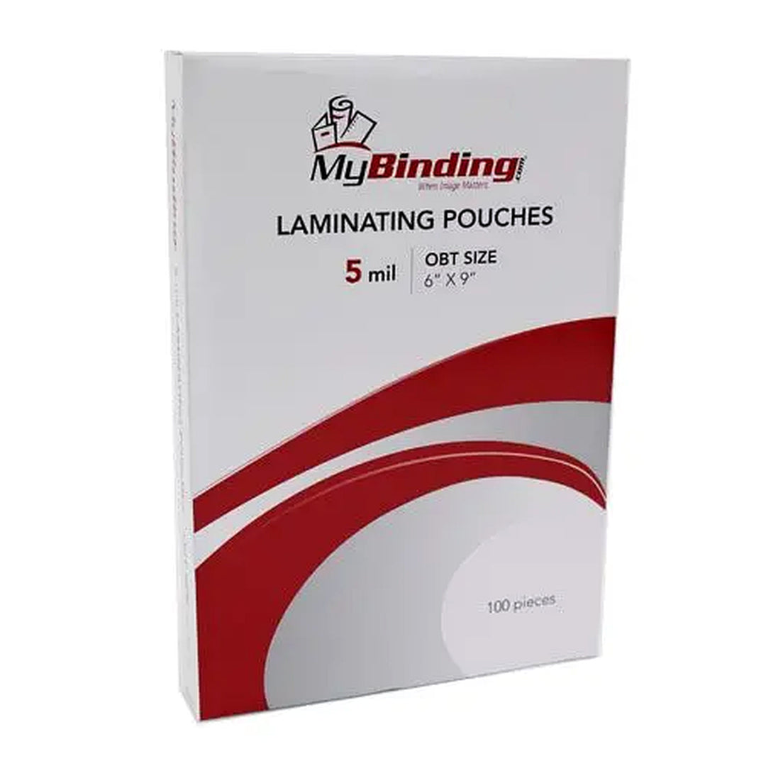 5MIL OBT 6" x 9" Laminating Pouches - 100pk