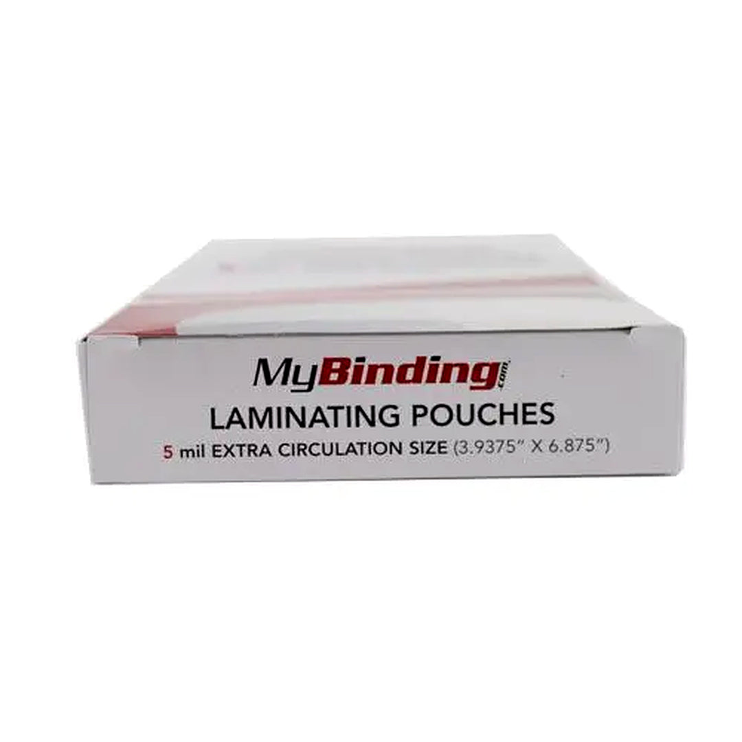 7MIL Extra Circulation 3-15/16" x 6-7/8 Pouches 100pk
