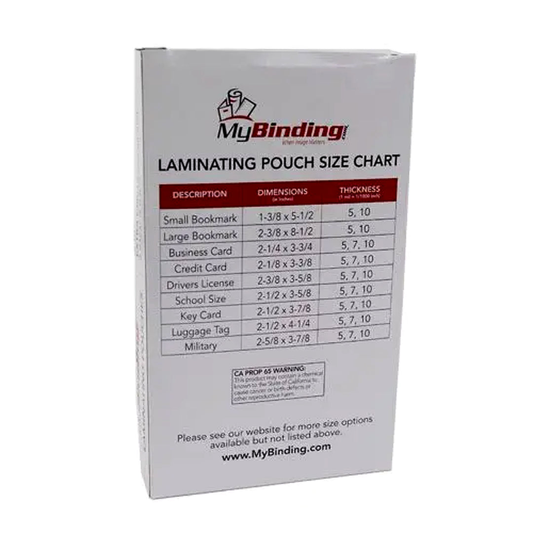 7MIL Extra Circulation 3-15/16" x 6-7/8 Pouches 100pk