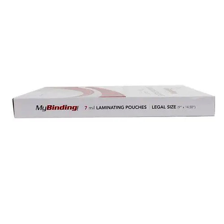 7MIL Legal Size 9" x 14-1/2" Laminating Pouches - 100pk
