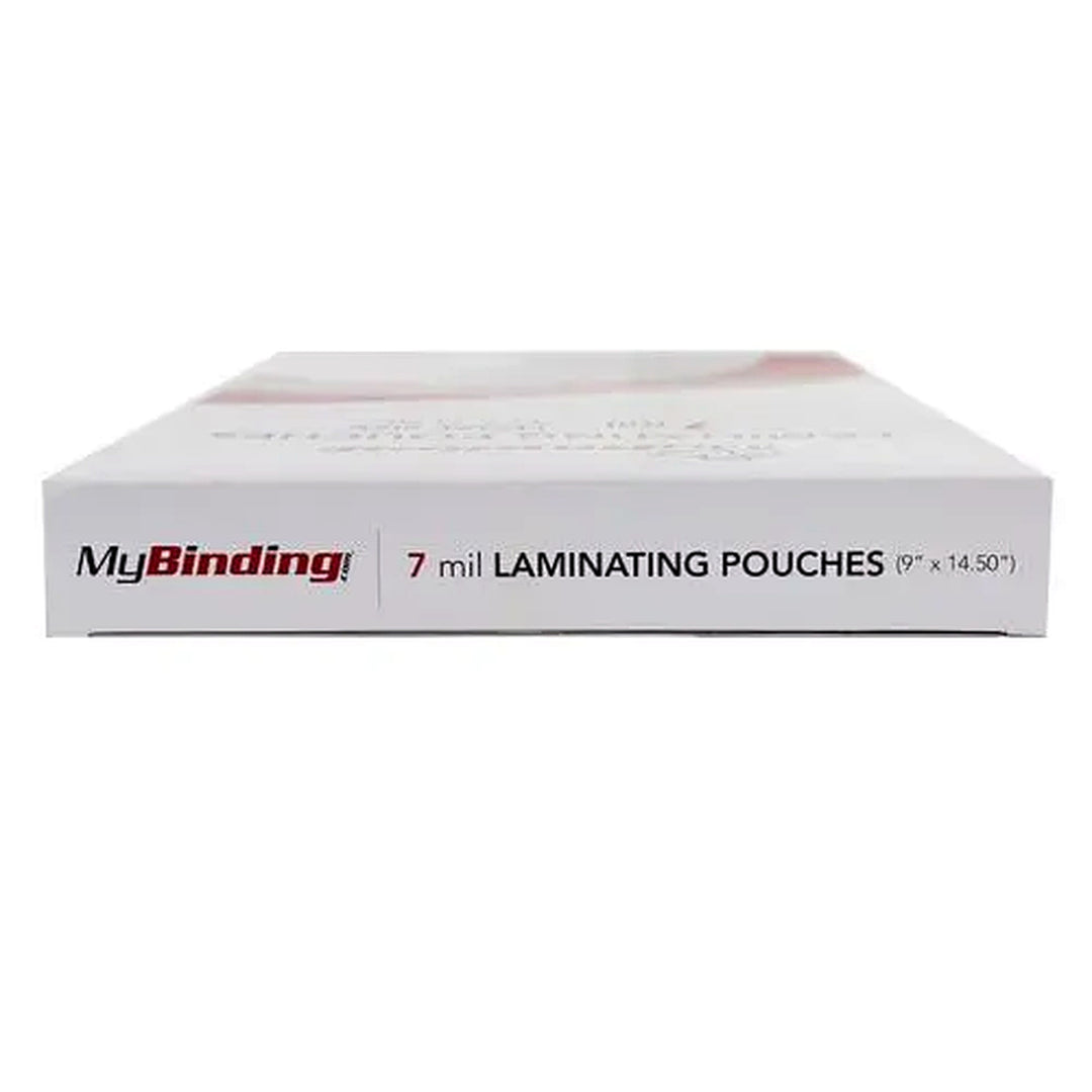 7MIL Legal Size 9" x 14-1/2" Laminating Pouches - 100pk