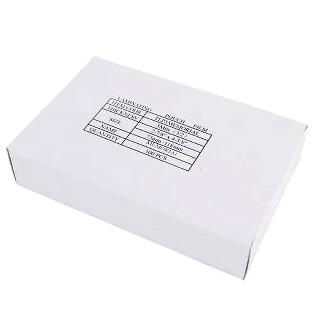 Memorial Card Size Laminating Pouches - 100pk