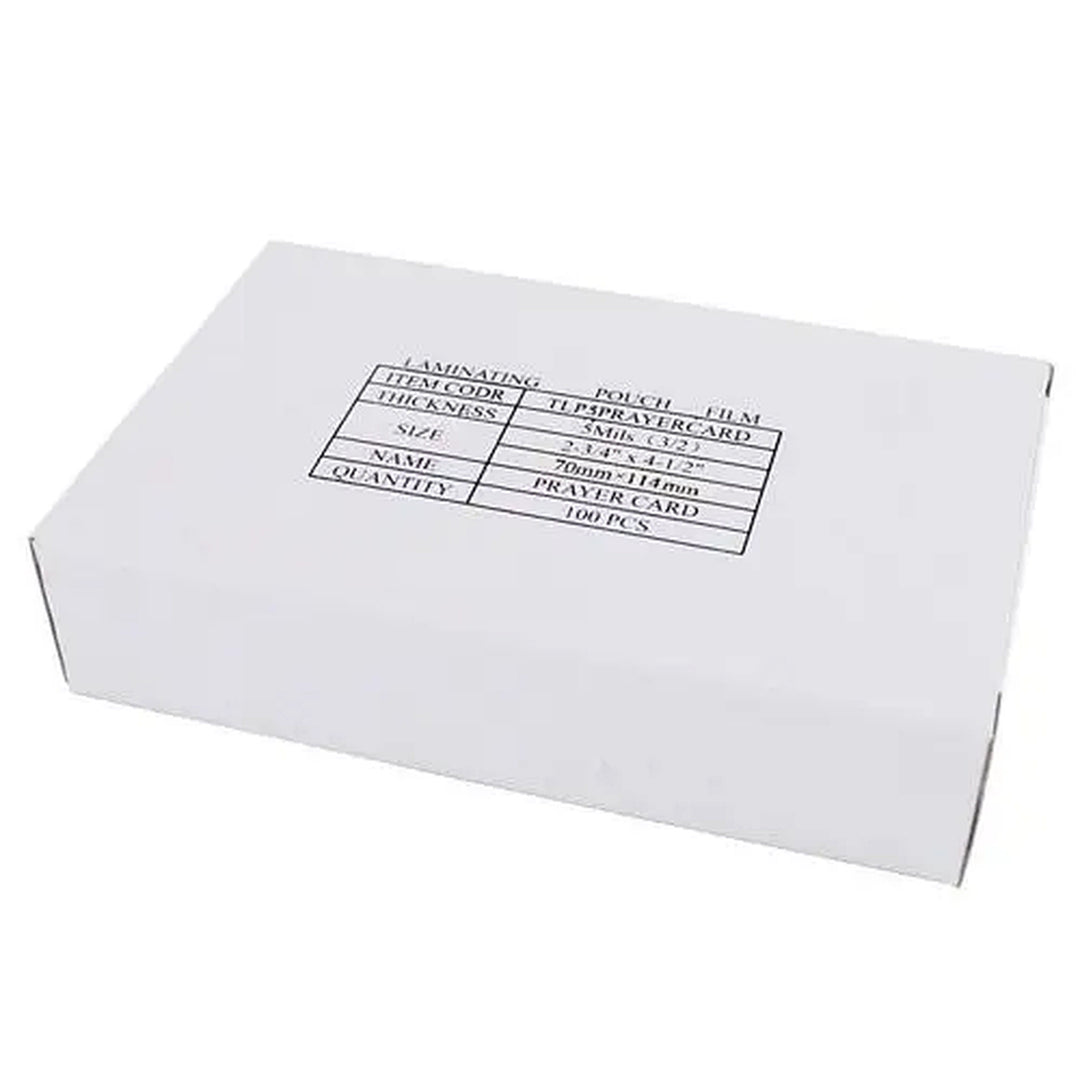 Prayer Card Size Laminating Pouches - 100pk