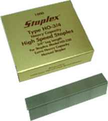 Staplex® Type HO-3/4" High Capacity Staples 1,000/Box