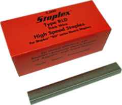 Staplex® Type RLD 9/32" Thick Wire High Speed Staples - 5,000/Box
