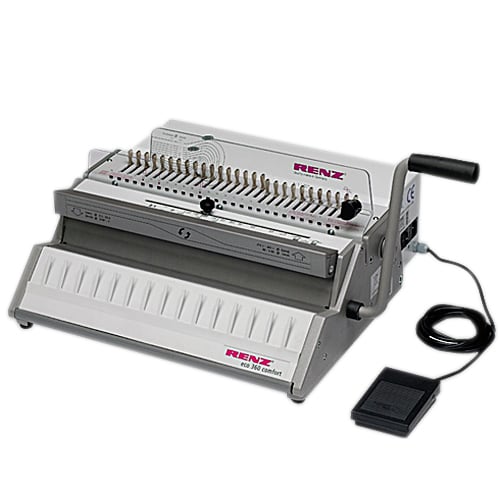 Renz ECO 360 Comfort 2:1 Pitch Electric Wire Binding Machine