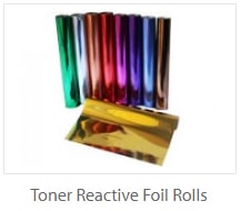 Gold Metallic Laminating / Toner Fusing Foil