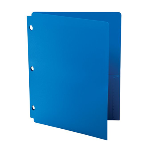 Wilson Jones Professional Assortment Snap Folders for Binders 24pk - A7040037