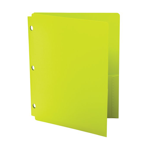 Wilson Jones Tinted View Snap Folders for Binders 24pk - A7040038 - Clearance Sale