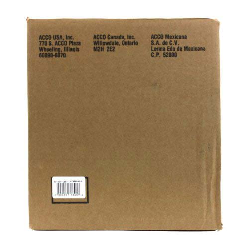 Acco 1/2" Black PRESSTEX Round Ring Binder - 38601-C