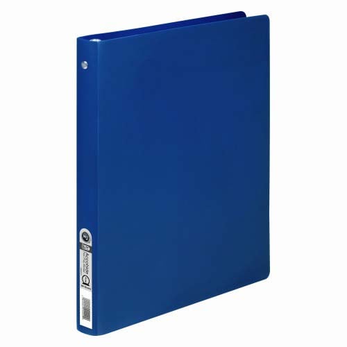 Acco 1/2" Dark Royal Blue 23pt ACCOHIDE Poly Ring Binder - 39702
