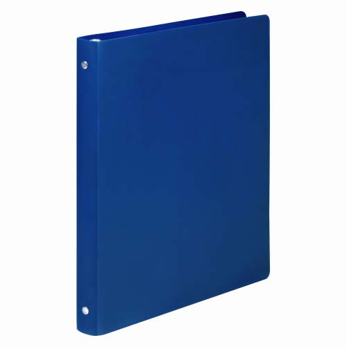 Acco 1/2" Dark Royal Blue 23pt ACCOHIDE Poly Ring Binder - 39702