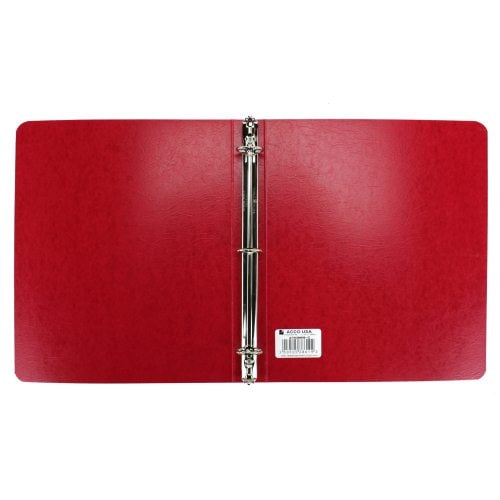 Acco 1" Executive Red PRESSTEX Round Ring Binder - 38619 (Discontinued)