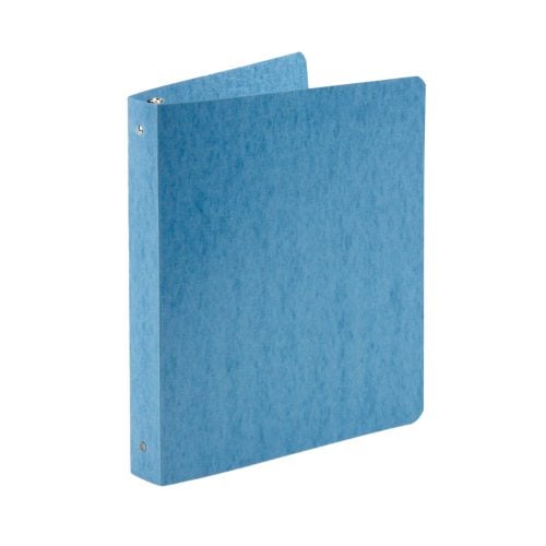 Acco 1" Dark Blue PRESSTEX Round Ring Binder - 38613
