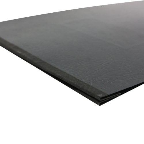 Acco 2" Black Legal Size PRESSTEX Report Cover - 19021
