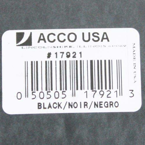Acco 2" Black Letter Size Pressboard Report Cover - ACC-17921