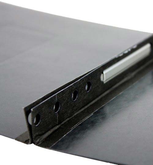 Acco 2" Black Letter Size Pressboard Report Cover - ACC-17921