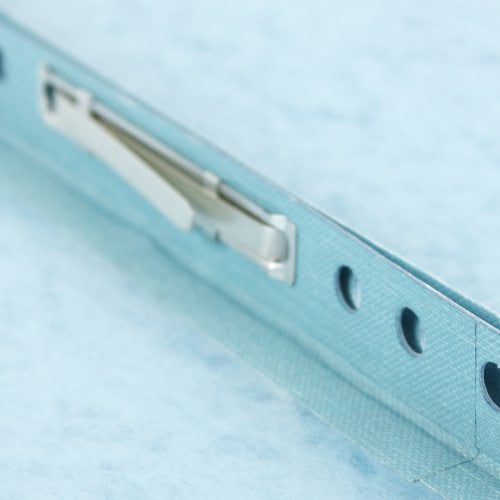 Acco 2" Light Blue Letter Size PRESSTEX Report Cover - ACC-17022