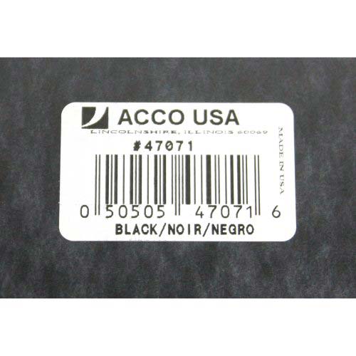 Acco 3" Black 11" x 17" Pressboard Report Cover - ACC-47071