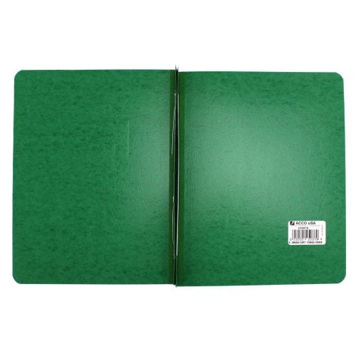 Acco 3" Dark Green Letter Size PRESSTEX Report Cover - ACC-25076