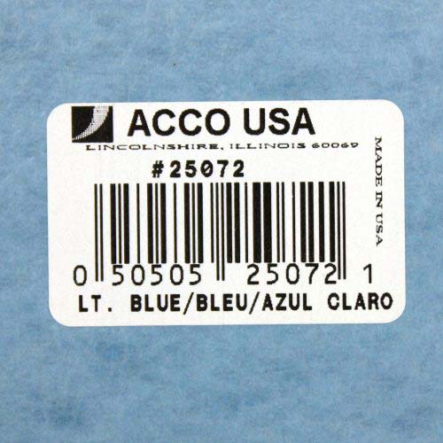 Acco 3" Light Blue Letter Size PRESSTEX Report Cover - ACC-25072 - Clearance Sale