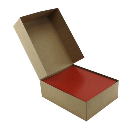 Acco 3" Red Letter Size PRESSTEX Report Cover - ACC-25078